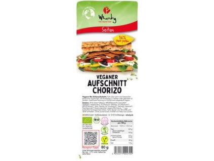 31557 wheaty rostlinny salam a la chorizo 80 g bio