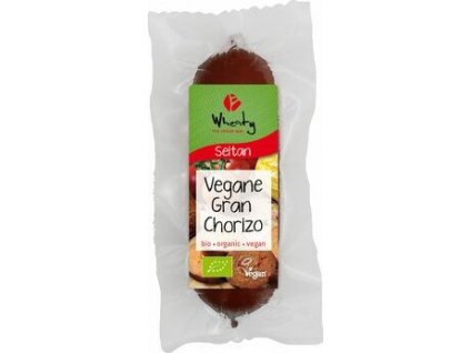 Salám seitan s příchutí chorizo 200 g BIO WHEATY