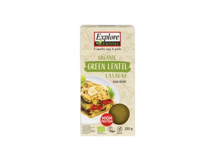 Explore Cuisine Lasagne ze zelené čočky 250g bio