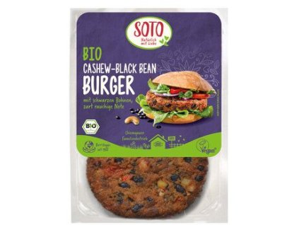 31614 soto burger z kesu a cernych fazoli 160g bio