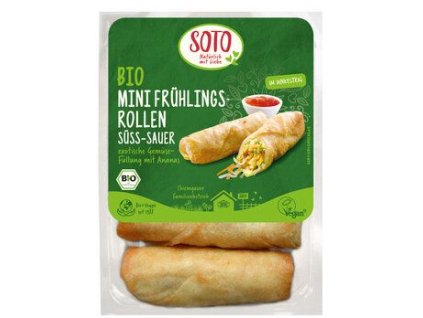 Soto Mini Sweet and Sour Spring Rolls 200g Organic