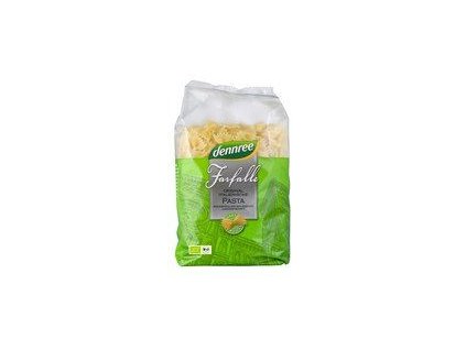 Dennree Farfalle z tvrdé pšenice 500g bio