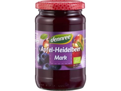 31848 dennree jablecne pyre s boruvkami 360g bio