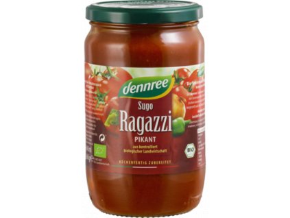Dennree Tomato sauce Ragazzi 660 g organic