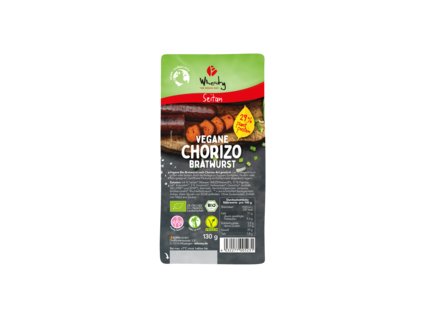 Wheaty Sausages Chorizo 130g Bio