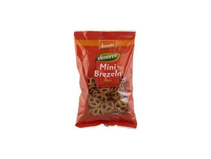 Dennree Mini praclíky slané 150 g bio