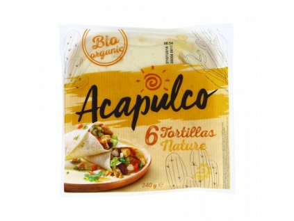 Acapulco Tortilla Nature 240g organic