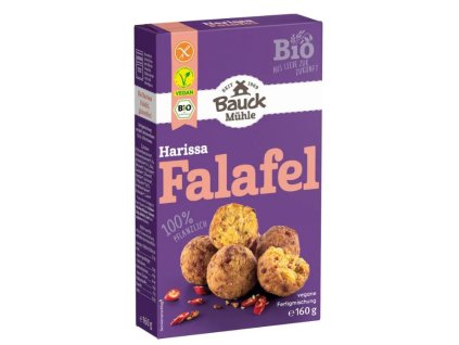 32259 bauckhof smes na falafel s harissou 160g bio