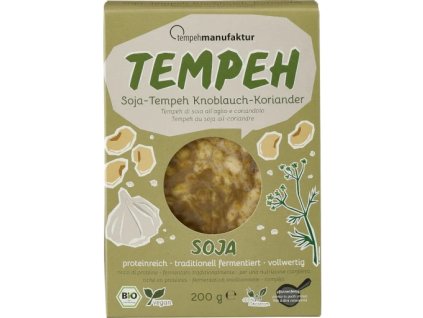 Tempehmanufaktur Tempeh česnek a koriandr 200g bio