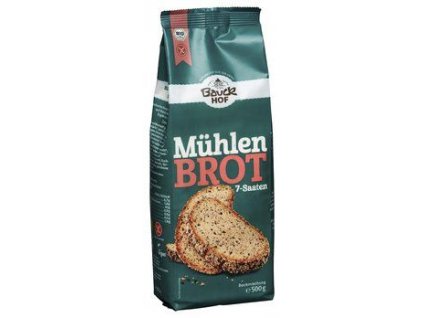 Bauckhof Mlynský 7zrnný chlieb 500g bio