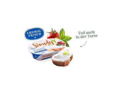 Pomazánka krémová přírodní 150 g SIMPLY V