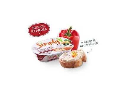 Simply V Smetanový sýr s paprikou 150g