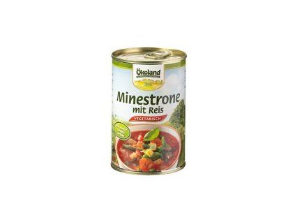 Ökoland Minestrone s ryžou 400g bio