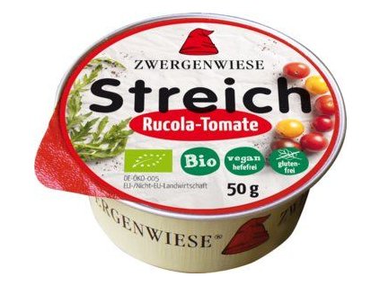 Zwergenwiese Pomazánka s rukolou a paradajkami 50 g bio