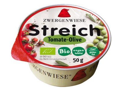 Zwergenwiese Pomazánka s olivami a rajčaty 50g bio