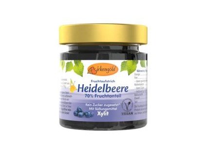 Birkengold Borůvkový džem s xylitolem 200g bio