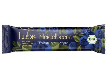 Lubs Blueberry bar 30g organic