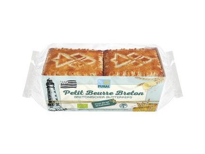 Pural Bretagne vajas keksz 220g bio