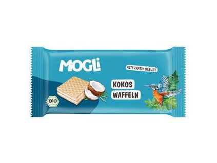 MOGLi Oplatky s kokosovým krémem 15g bio