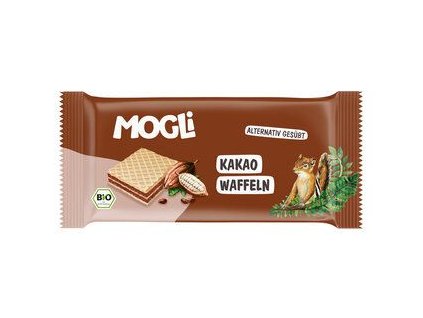 MOGLi Kakaové oplatky 15g bio