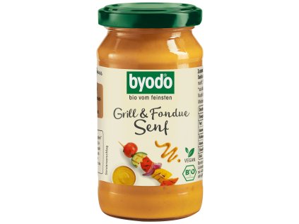 Byodo Grill & Fondue hořčice 200 ml bio