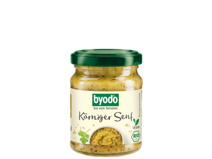 Byodo Hořčice z celých zrn 125 ml bio
