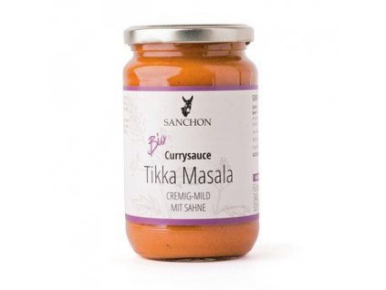 Sanchon Kari omáčka Tikka Masala 340g bio