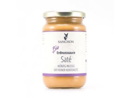 Sanchon Erdnusssauce Satay 340g bio