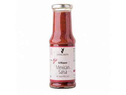 Sanchon Mexická salsa s Jalapeňos 210ml bio
