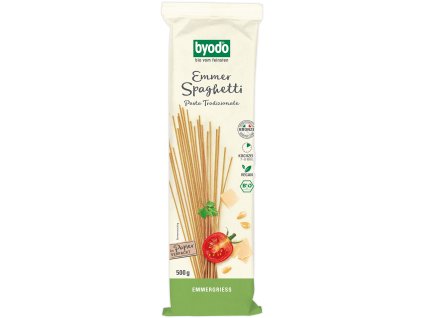 Byodo Emmer Wheat Spaghetti 500 g organic