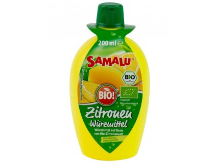 Samalu Lemon juice 200 ml organic