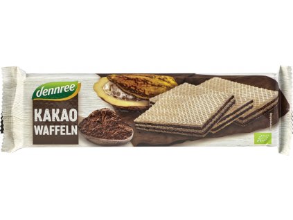 Dennree Cacao Wafers 125 g organic