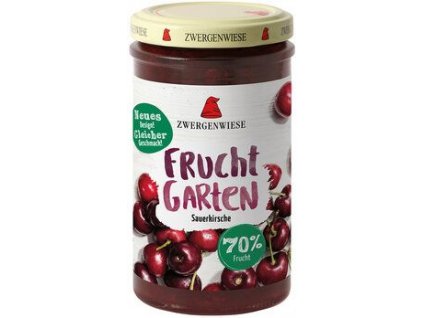 Zwergenwiese Fruit spread sour cherry 225 g organic