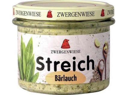 34206 zwergenwiese pomazanka s medvedim cesnekem 180 g bio