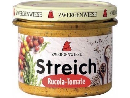 Zwergenwiese Brotaufstrich mit Rucola und Tomaten 180 g Bio