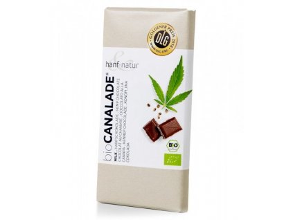 Hanf&Natur Canalade Kendermagos tejcsokoládé 100g bio
