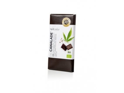 Hanf&Natur Canalade Kendermagos étcsokoládé 100g bio