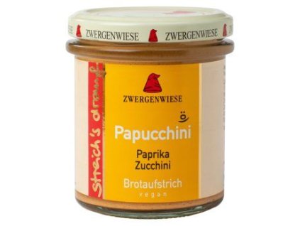 34392 zwergenwiese pomazanka s paprikou a cuketou 160 g bio