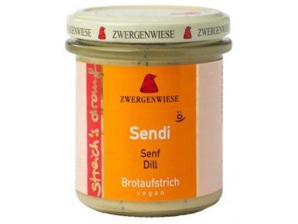 Zwergenwiese Brotaufstrich mit Senf und Dill 160 g Bio