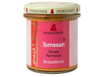 Zwergenwiese Brotaufstrich mit Tomaten und Parmesan 160 g bio