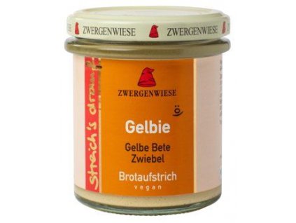 Zwergenwiese Pomazánka so žltou repou a cibuľou 160 g bio