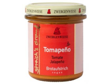 Zwergenwiese Tartinat cu jalapeno 160 g organic