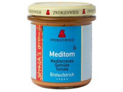 Zwergenwiese Mediterraner Brotaufstrich 160 g Bio