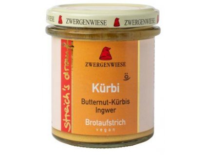 Zwergenwiese Kürbis-Ingwer-Aufstrich 160 g Bio