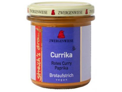 Zwergenwiese Roter Curry-Paprika-Aufstrich 160 g, bio
