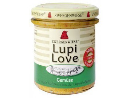 Zwergenwiese Pomazánka s lupinou a zeleninou 165g bio