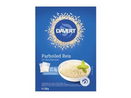 Davert Parboleid ryža vo varných vreckách 250g bio