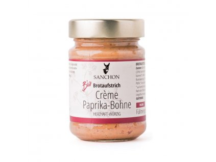 Pasta tartinata cu piper si fasole Sanchon 190g organic