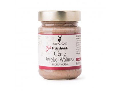 Sanchon Pomazánka pečená cibuľa a vlašskými orechmi 190g bio