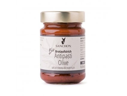 Sanchon Brotaufstrich mit Oliven 190g bio